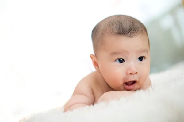 Προσωπογραφία της χαριτωμένο μωρό — Φωτογραφία Αρχείου