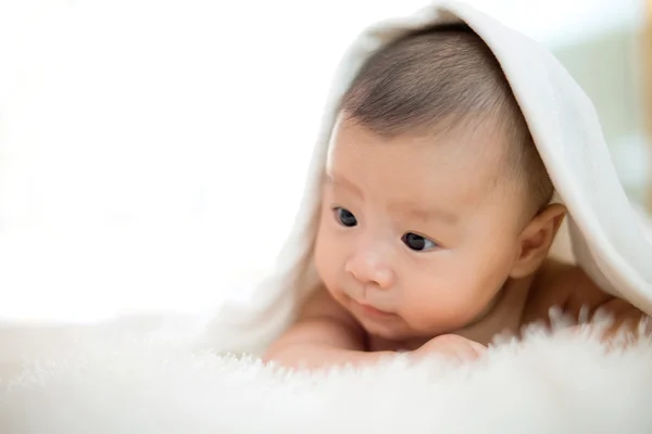 Προσωπογραφία της χαριτωμένο μωρό — Φωτογραφία Αρχείου