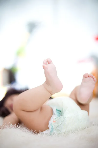 Fuß des Babys — Stockfoto
