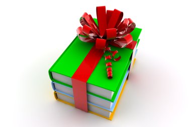 Gift books clipart