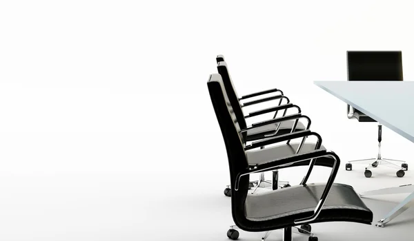 Chairs and office table — Stock Photo, Image
