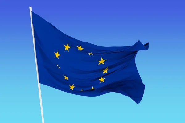 Vlag van de Europese Gemeenschap — Stockfoto