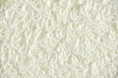 White textile background clipart