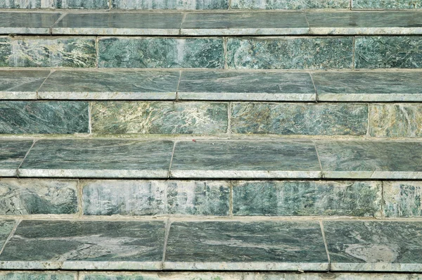 Treppe aus grünem Marmor — Stockfoto
