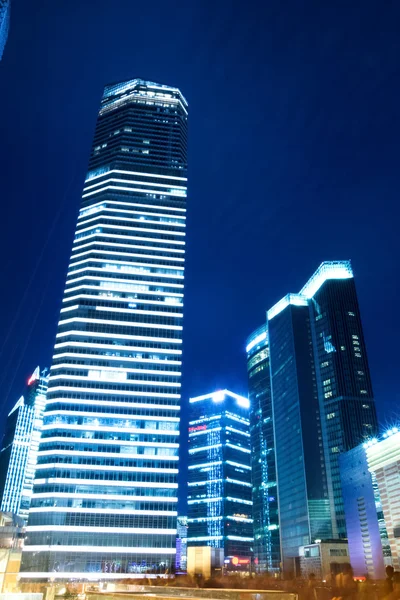 Şehir geceleri shanghai — Stok fotoğraf