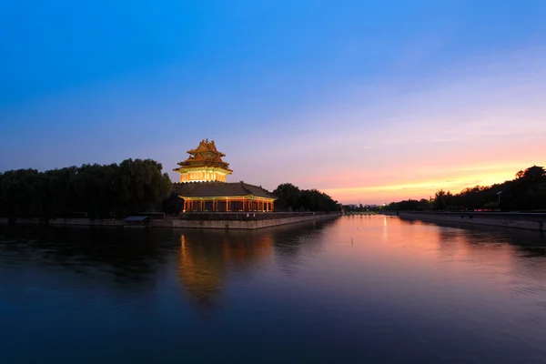 The forbidden city at dusk — Stock Photo, Image