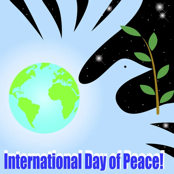 Международный день мира. — стоковый вектор