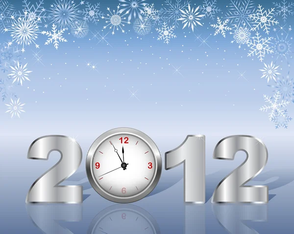 Novoroční přání. — Stockový vektor