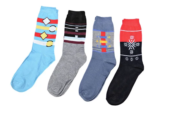 Multi-színes zokni — Stock Fotó