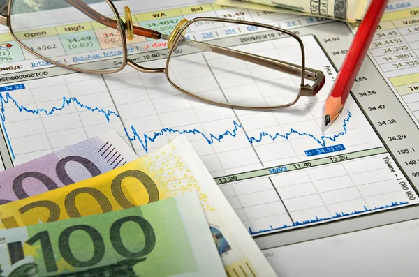Financial analysis — Stock Photo, Image