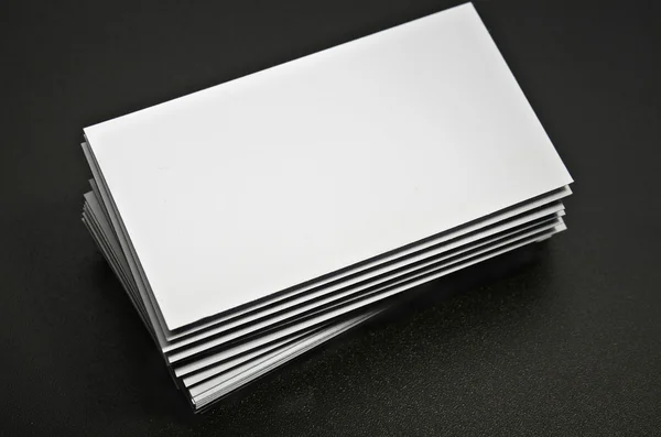 Бланк визитки — стоковое фото