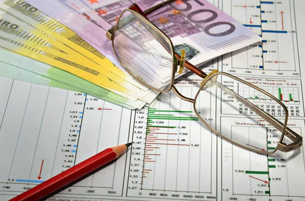 Finansiell analys — Stockfoto