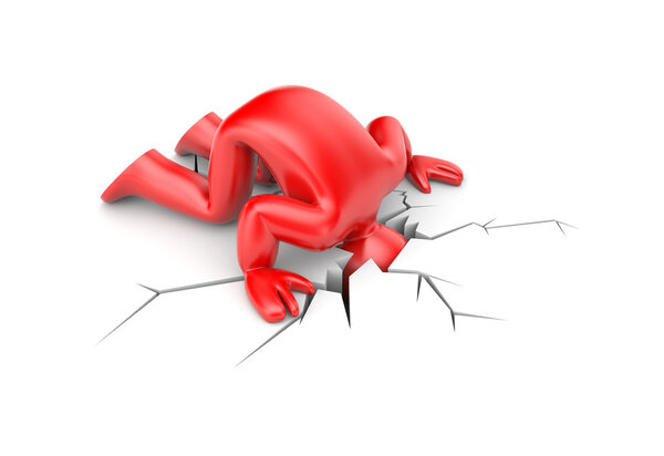 В сложной ситуации
