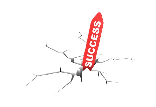 Metáfora do sucesso — Fotografia de Stock