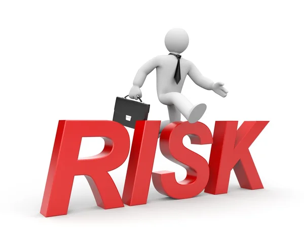 Risk koncept — Stockfoto