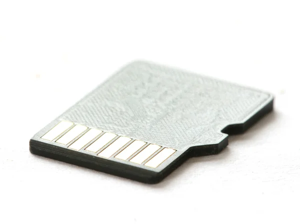 Stock image Micro SD memory card