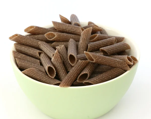 stock image Wholegrain pasta close up