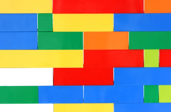 Renkli oyuncak Bricks'in — Stok fotoğraf