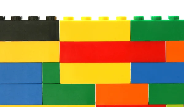 Coloridos ladrillos de juguete — Foto de Stock
