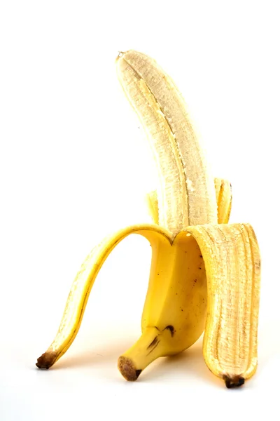 stock image Peeled banana