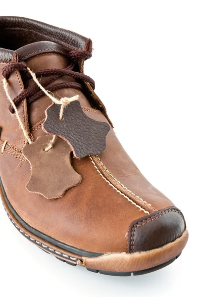 Men 's Leather Shoes — стоковое фото