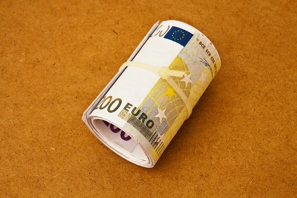 Rolled banknotes — Stok fotoğraf