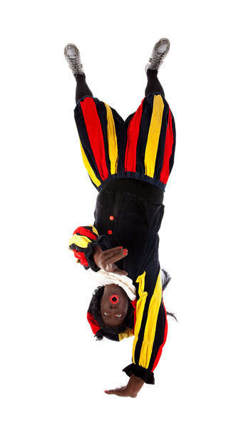 Zwarte piet (black pete) типичный голландский символ
