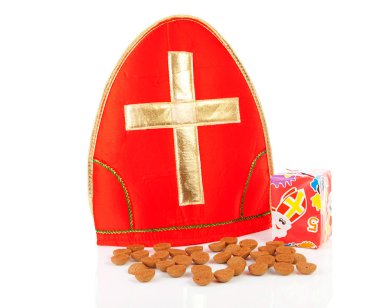 Mitre sinterklaas ve pepernoten