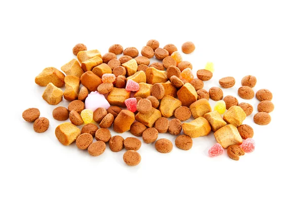 Tipikus holland édességek: pepernoten — Stock Fotó