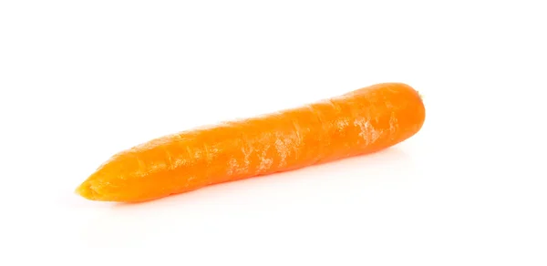 Один Морква свіжа — стокове фото