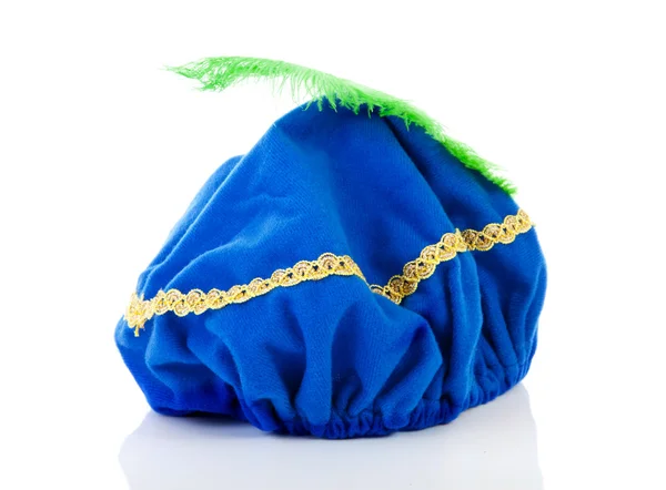 Синяя шляпа черного Питера — стоковое фото