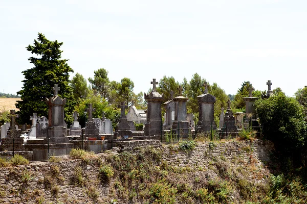 Французький кладовище — стокове фото