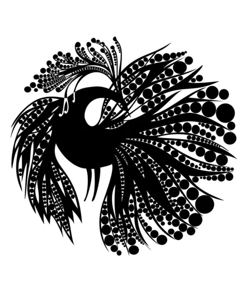 Bird silhouette — Stock Vector