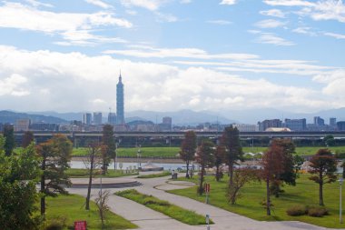 keelung Nehri üzerinde dazhi köprü