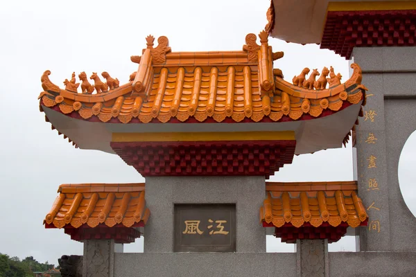 Details van een tempel — Stockfoto