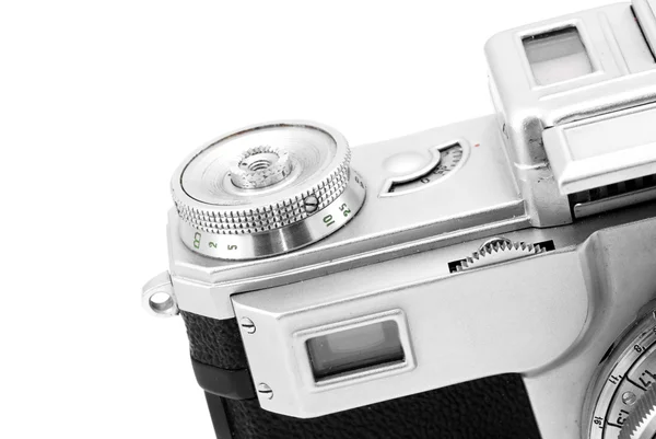 Dettaglio fotocamera analogica vintage — Foto Stock