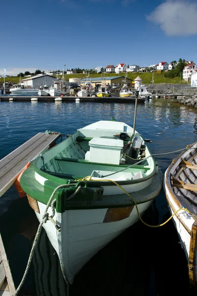 Husavik přístav, Island — Stock fotografie