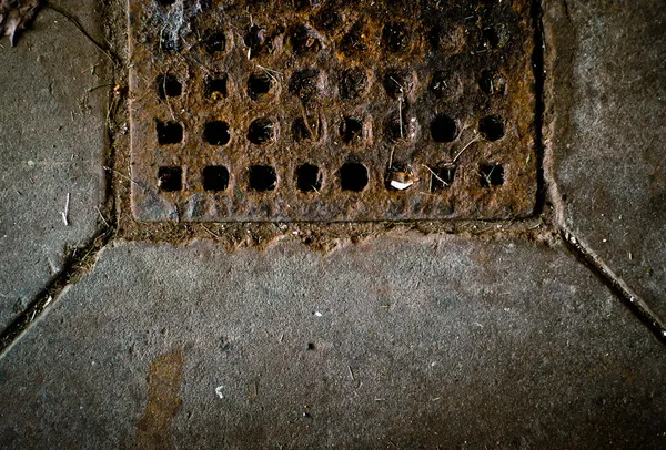 stock image Drain texture