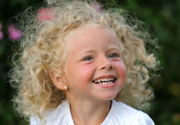 Beautiful blond child — Stock Photo, Image