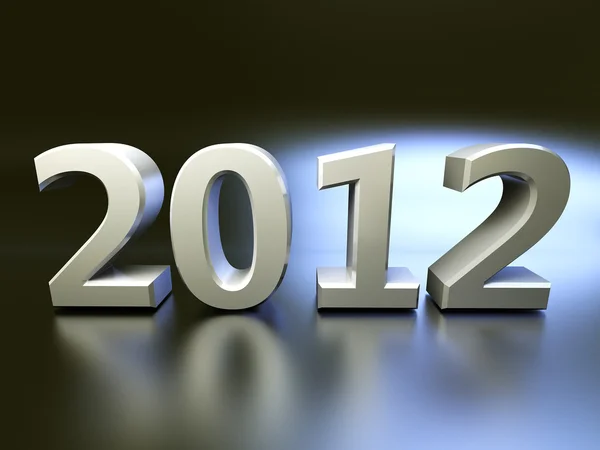 2012 の数字 — ストック写真