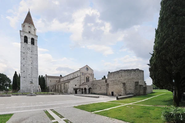 The Basilica of Santa Maria Assunta, in Aquileia — Stock Photo, Image