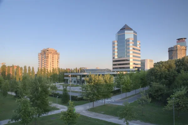 stock image Brescia at sunset