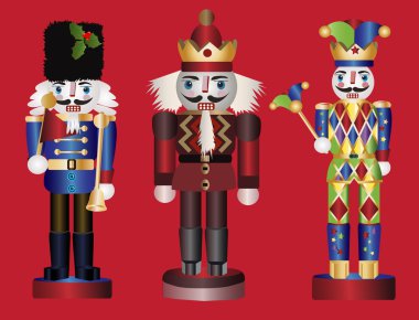 Christmas Nutcrackers clipart