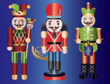 Christmas Nutcrackers clipart