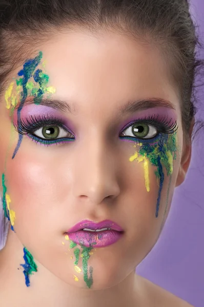Kosmetisches Make-up — Stockfoto
