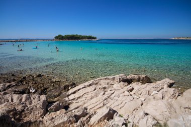 Spiaggia Podvrske a Murter clipart