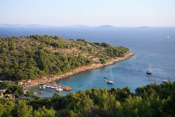 Playa de Cigrada en Murter - Croacia — Foto de Stock