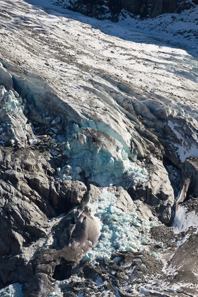 Morteratsche ledovec — Stock fotografie