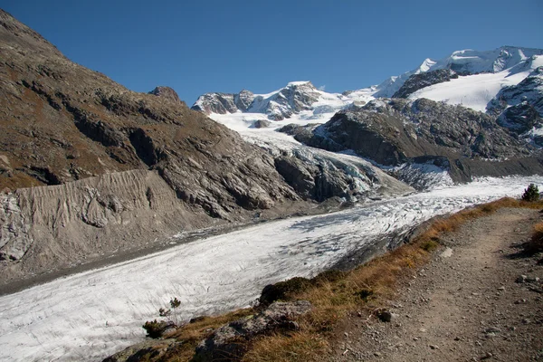 Morteratsch glacier — Stock Photo, Image