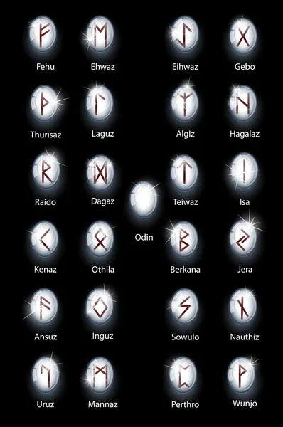 Runes de verre — Image vectorielle
